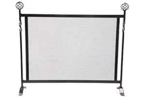 CRUCCOLINI FLORENCE- PARASCINTILLE IN FERRO BATTUTO PER CAMINO CM 70