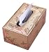 NOVICZ Tissue Box Napkin Holder / Floral Pattern Tissue Paper Box (Gold) RS.345.00