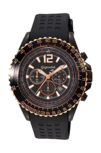 Gigandet SUPERSONIC Armbanduhr Chronograph Edelstahl G1-004