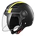 Produktbild LS2 Helm Motorrad of562 Airflow Metropolis, matt black/yellow Long, M