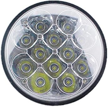 KDLD Led Light Bar 36 W Round LED Work Light Square Flood Beam Driving Lamp 12V 24V for Off-road Car Boat Truck SUV ATV UTV