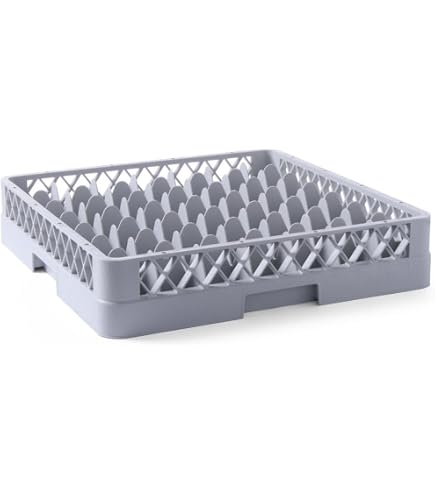 Produktbild von Tellerkorb 500x110x500 Mm, 9-reihig, Reihenabstand 50 Mm – Für Geschirrspüler & Gastro