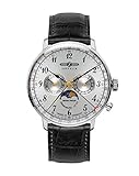 Zeppelin Herren Armbanduhr Hindenburg Moonphase 7036-1