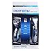 Waterproof Rechargeable Electric Razor Pritech- - 3 Swivel heads Trimmer + - Wireless - Colour blue - 717