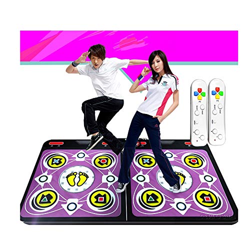 Preisvergleich Produktbild XUMING Doppelte Tanzmatte, schalldichte Schaumstoff-Spielmatte, Tanzmatte HD TV-Computer Somatosensorische Spieltanzmaschine mit doppeltem Verwendungszweck - Erwachsene / Kinder