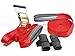 Produktbild SportPlus 15m Slackline-Set (5-teilig), TÜV GS geprüft, für Anfänger, Kinder und Fortgeschrittene, inkl. Baumschutz & Ratsche zur Befestigung, 15m lange & 5cm breite Slackline, SP-GAM-116