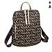 Produktbild ALTINOVO Damen Vintage PU Leder Rucksack, Damen Umhängetasche Handtasche Tagesrucksack für Mädchen Schultasche Wasserdichte Diebstahlsicherung,MultiColored1