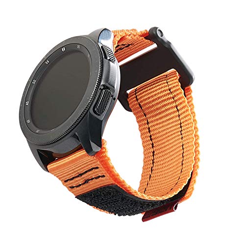 Urban Armor Gear Active Strap Bracelet Samsung Galaxy Watch 42mm, Galaxy Watch Active 1 / 2 40mm, Gear Sport (Designed pour Samsung Smartwatch, remplacement bracelet) - orange
