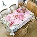 Produktbild TopinG Customizable 3D Tablecloth Romantic Cherry Tree Pattern Washable Cloth Thicken Rectangular and Round Table Cloth for Wedding-G,W 150 * H 230cm