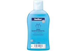 BODE-CHEMIE 5x 100ml Flasche Sterillium Hygiene Händedesinfektion Desinfektionsmittel, Unparfümiert
