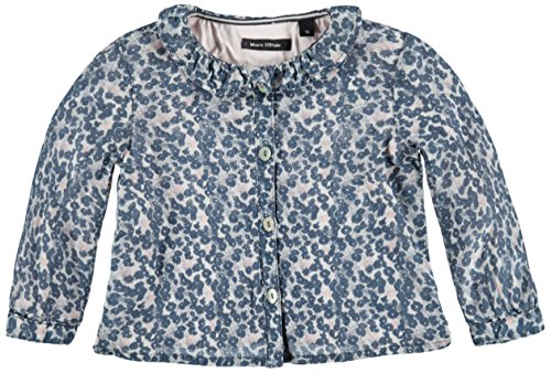 Marc O' Polo Kids Baby Girls Tunika 1/1 Arm Tunic Floral Blouse, Multicoloured (allover Multicolored 0003), 0-3 Months (Manufacturer size: 62)