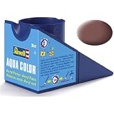 Revell - Su Bazlı Maket Boyası Pas Rengi Mat 18 Ml (36183)