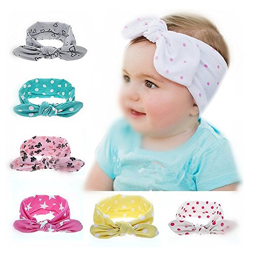 Magicmoon® Turban Headband Head Wrap Wear Hair Band for Little Baby Girl Newborn (Color C)