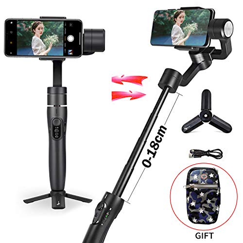 Feiyu Tech Vimble 2 Extendable Handheld 3-Axis Gimbal Stabilizer for Smartphone included tripod stand