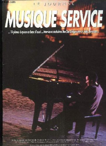 Le Journal Musique Service, N°2 de Mars 1995 : 14 pianos à queue au banc d'essai, Interviews de Dee Dee Bridgewater et Jacky Terrasson ...