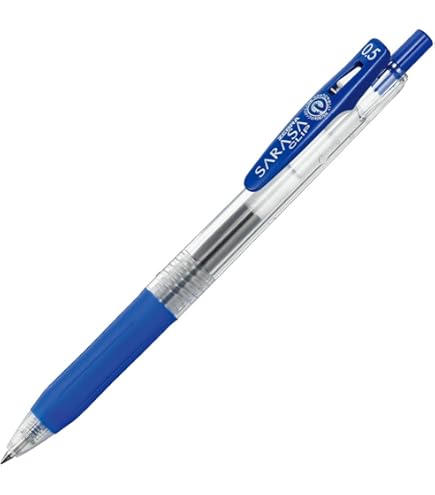 10pcs Zebra Sarasa JJ15 0.5mm Gel Ink Pen (Box Set) - Cobalt Blue