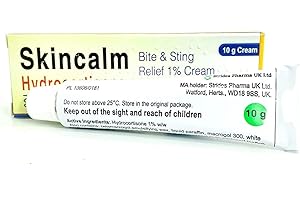 Skincalm Bite and Sting Relief 1% Cream, 10g