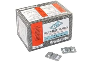 BLACK+DECKER PIRANHA X79004 5MM PROFILE CLADDING CLIPS FOR JOINING PANELS TO WALLS & CEILINGS