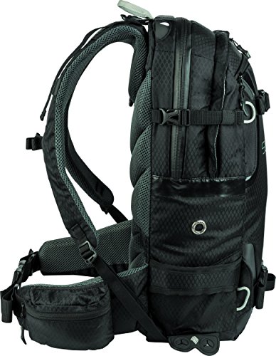 Nitro Snowboards Slash 25 Pro Snowboardrucksack  Jet Black  53 x 15 x 31 cm