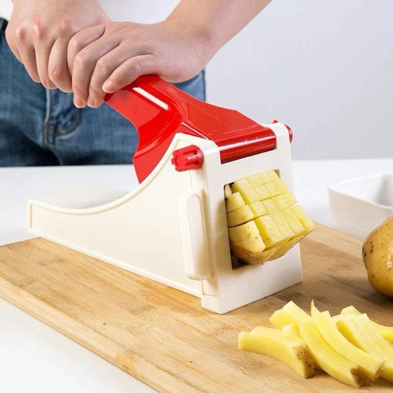 French Fries Cutter Machine Cloud search - French Fry Cutter | French Fries Machine | Potato Chips Cutter Chopper | Finger Chips Cutter | Vegetable Chopper Slicer for Kitchen | Potato Chips Slicer