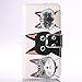 Produktbild Nancen Apple iPod touch 6 / touch 5 (4,0 Zoll) Flip Leder Case / Handyhülle, Katzen Serie Nette Karikatur Drei Katzen Muster Folding PU Lederhülle Bookstyle Cover - mit Stand Funktion, Brieftasche und Karte Slot