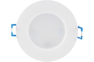 CHILITEC Luminaire encastré à LED "Flat-30 FR-R", blanc neutre, IP44