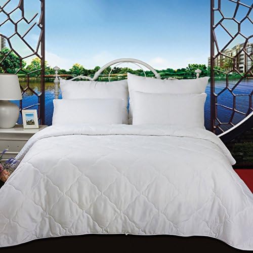 Quilt Summer cool blanket Air conditioner blanket Washing thin quilt Double single spring and autumn-A 220x240cm(87x94inch)