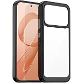 Microcase Xiaomi Poco F8 Ultra/Redmi K90 Pro Max Shield Serisi Darbeye Dayanıklı Yarı Esnek Plastik Tpu Kılıf - AL8100 (Siyah