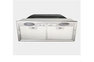 Mepamsa Smart 52 Campana aspirante con Grupo filtrante de INOX, 28 W, 3 Velocidades, Acero Inoxidable