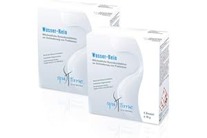 AONELAS Bayrol SpaTime Wasser-Rein Basis-Desinfektion - Doppelpack - 8 Beutel à 35g