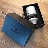 Original Sky Head Shishakopf von skyshisha - der Premium-Tabakkopf für maximale Ergebnisse mit jeder Shisha (silber, ohne Griff) - 