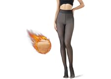 Wuiil Strumpfhosen Damen Winter,Thermo Strumpfhose Damen,Gefälschte Durchscheinend Plüschstrümpfe,Pantyhose Schwarz Durchsich