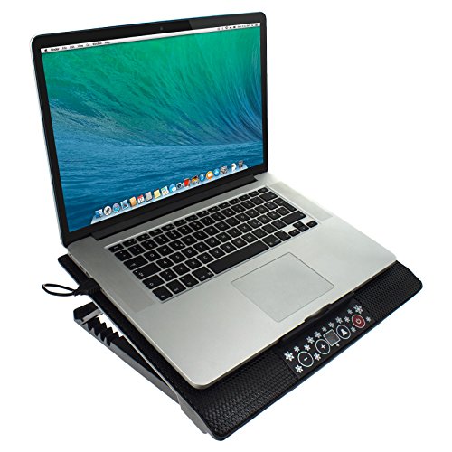 Smartfox USB Laptop Kühler Cooling Pad für 12″ – 17″ Zoll Notebooks 6 Ventilatoren mit einstellbarer Windgeschwindigkeit - 2