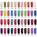 Vishine Soak-off Gel Polish Lacquer Nail Art UV LED Manicure Varnish 8ml Dark Khaki #176