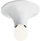 Artemide- Teti lampada da parete / soffitto in policarbonato in bianco. Fatto in Italia (A048120)