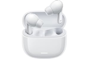 Redmi Buds 6 Lite - In-Ear Kopfhörer, dynamische 40dB Active Noise Cancellation, bis 37 Stunden Akkulaufzeit, Titan-Membran mit 4 Soundeinstellungen, AI-Rauschunterdrückung, Google Fast Pair, Weiß