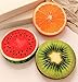 Safeinu Creative 3 d Fruit Cushion for Leaning on of Personality Watermelon Plush Toys Kiwi Pillows on The Couch Pillow A Birthday Present