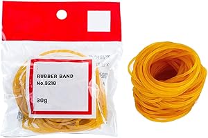 WYAN 100 pièces élastiques, bandes élastiques extensibles, bandes élastiques sont utilisées pour la maison, l'école, le bureau, la reliure bancaire