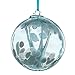 Produktbild Hexenkugel, 15 cm, blau mit glassträngen im Inneren