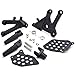 Rider Front Passenger Footrests Foot Pegs Motor Foot Rests 2PCS Fit For Honda CBR 600RR 2003 2004 2005 2006