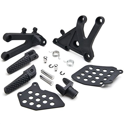 Rider Front Passenger Footrests Foot Pegs Motor Foot Rests 2PCS Fit For Honda CBR 600RR 2003 2004 2005 2006