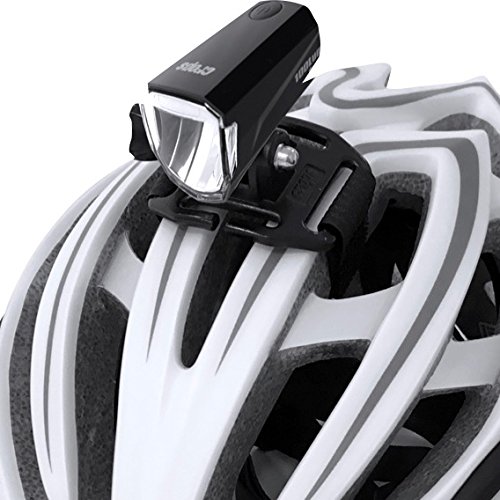 CROPS Lum100 Fahrradbeleuchtung Fahrradlicht Fahrradlampe Helmlampe Wiederaufladbar