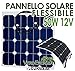 Produktbild Solarpanel Solarmodul flexibel 50 W 12 V eursolar Hochleistungs-Auto Camper Caravan Boot und Yacht
