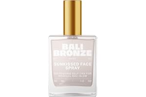 ‎BALI BRONZE BALI BRONZE Sunkissed Face Spray - Selbstbräuner für das Gesicht mit Hyaluron - Stufenweise natürliche Bräune – Feuchtigkeitsspendendes Face Tanning Spray - Gesichbräuner - Self Tanner - 30 ml