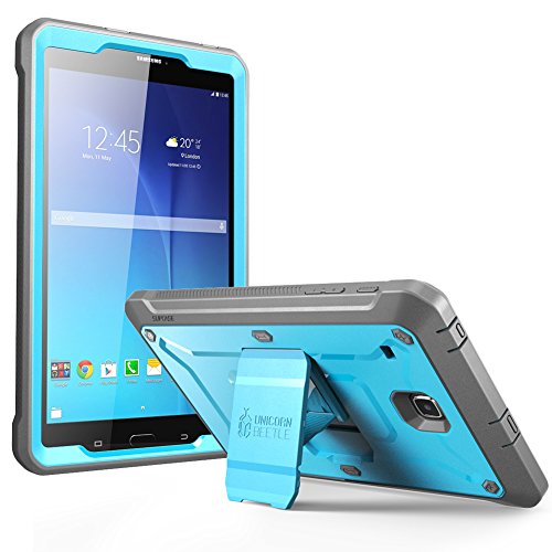 SUPCASEUnicorn Beetle Pro Series Case Designed for Galaxy Tab E 8.0, Full-body Hybrid Protective Case for with Screen Protector Galaxy Tab 8.0 Inch SM-T378/ SM-T375 / SM-T377 Tablet (Blue)