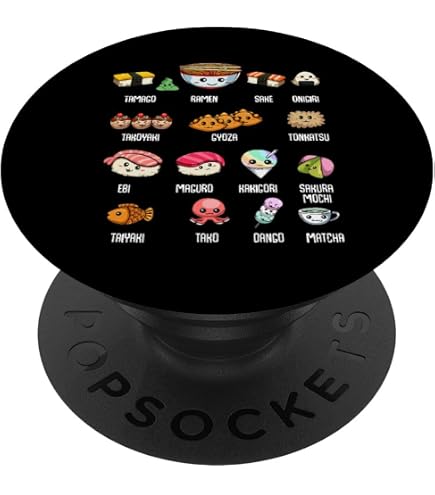 Just A Girl Who Loves K-Pop PopSocket – Ausziehbarer Handygriff, Tauschbares Design