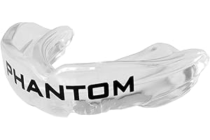 ‎PHANTOM ATHLETICS Phantom Mouthguard APEX Zahnschutz für Kinder - Boil & Bite Mundschutz für Kampfsport, MMA, Boxen und Muay Thai - Clear