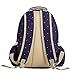 LCY Perfect Pockets Backpack Baby Changing Bag Dark Blue Dots