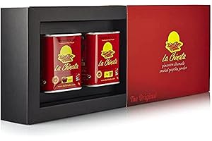 SIYECAO Pimentón de la Vera Ahumado pack regalo la Chinata Dulce y Picante latas 70g