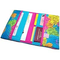 Reiseorganizer Reiseetui Dokumententasche mit eReader-Fach Weltreise